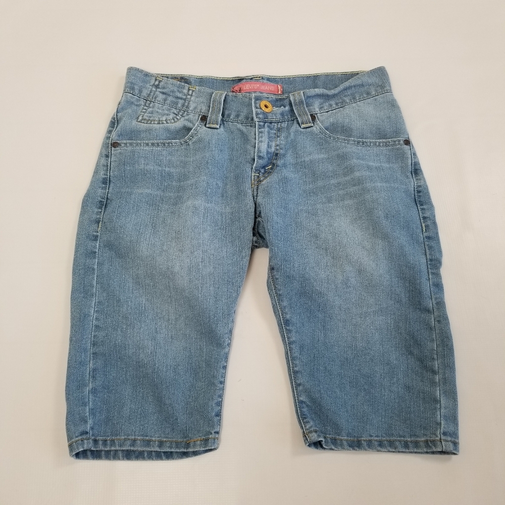 Levi's Denim Bermuda Shorts Size 9 Inseam 12.75"